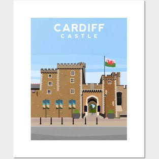 Cardiff Castle, South Wales Posters and Art